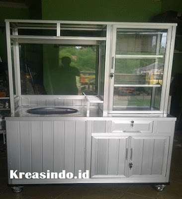 Daftar Harga Berbagai Macam Gerobak Aluminium Terbaru