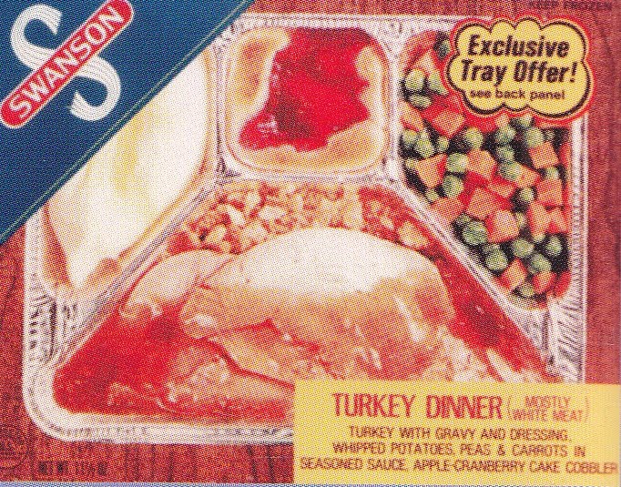 vintage advertising Swanson TV dinners