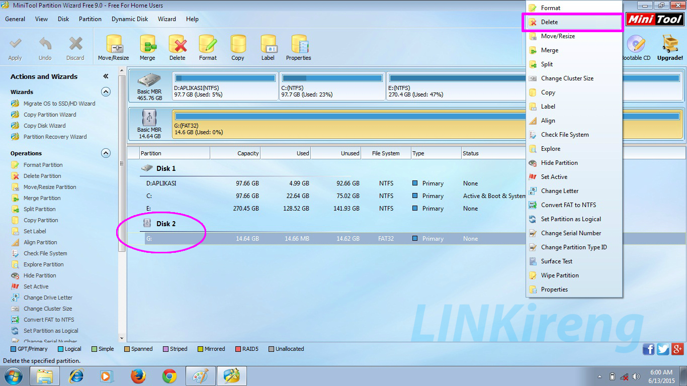 Set partitions