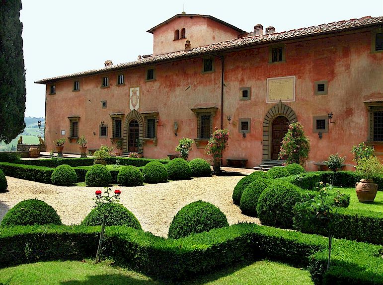 The Gardens of the Tuscan villas