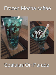 Blog With Friends, monthly multi-blogger projects based on a theme | Frozen Mocha Coffee recipe by Dawn of Spatulas on Parade | Featured on www.BakingInATornado.com | #blogging 