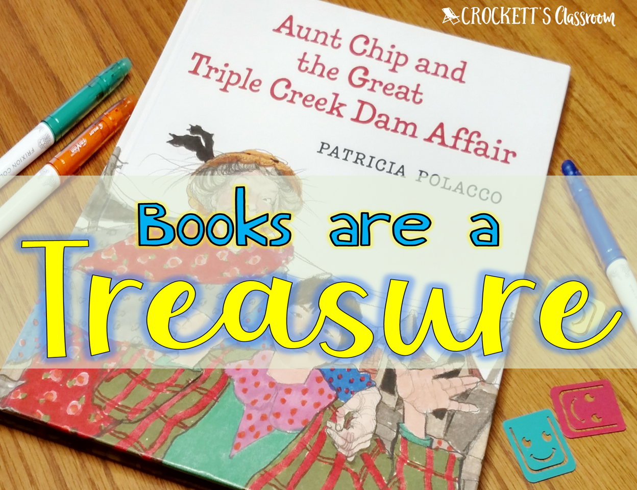 Books are a Treasure Crockett's Classroom Forever in Third Grade