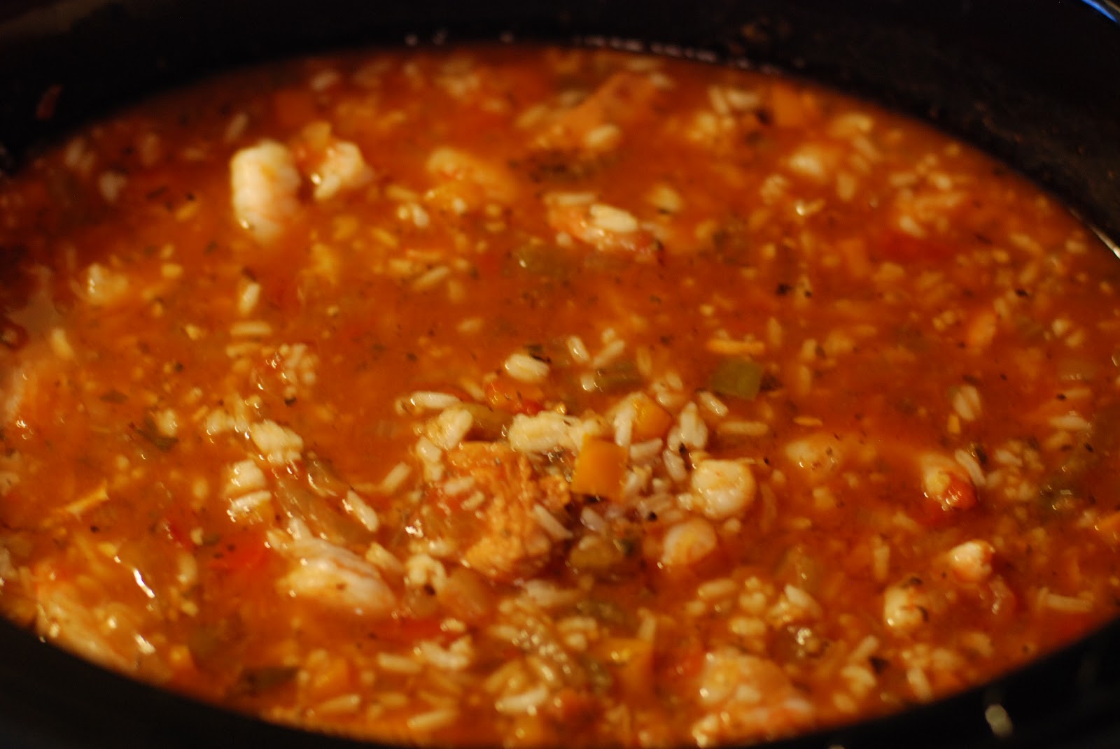 Treats and treasures Jambalaya in the Crock pot