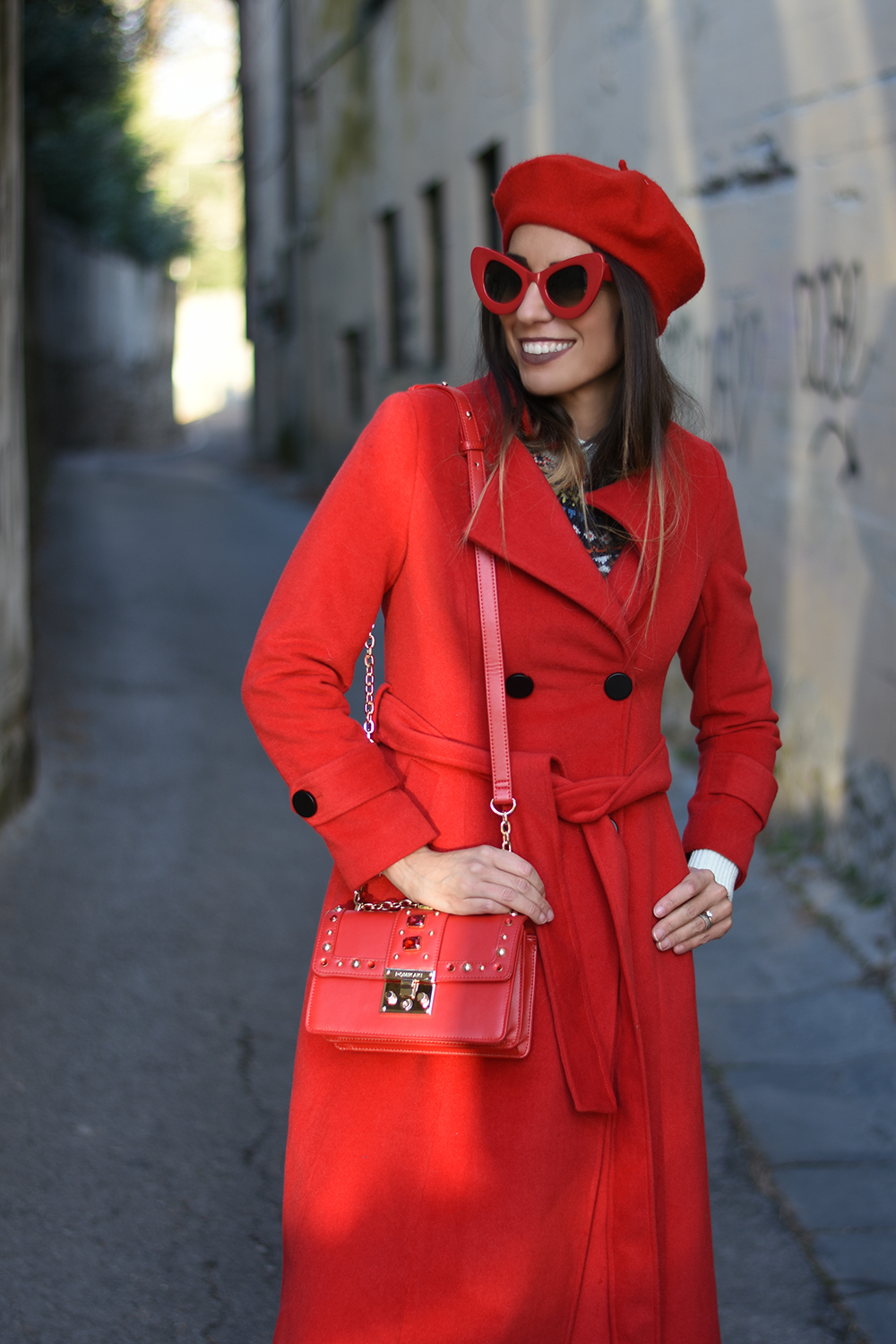 total look rosso