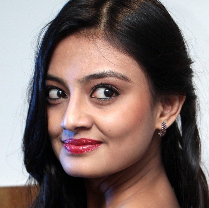 Beautiful Telugu Actress Nikitha Narayan Face Close Up Photos