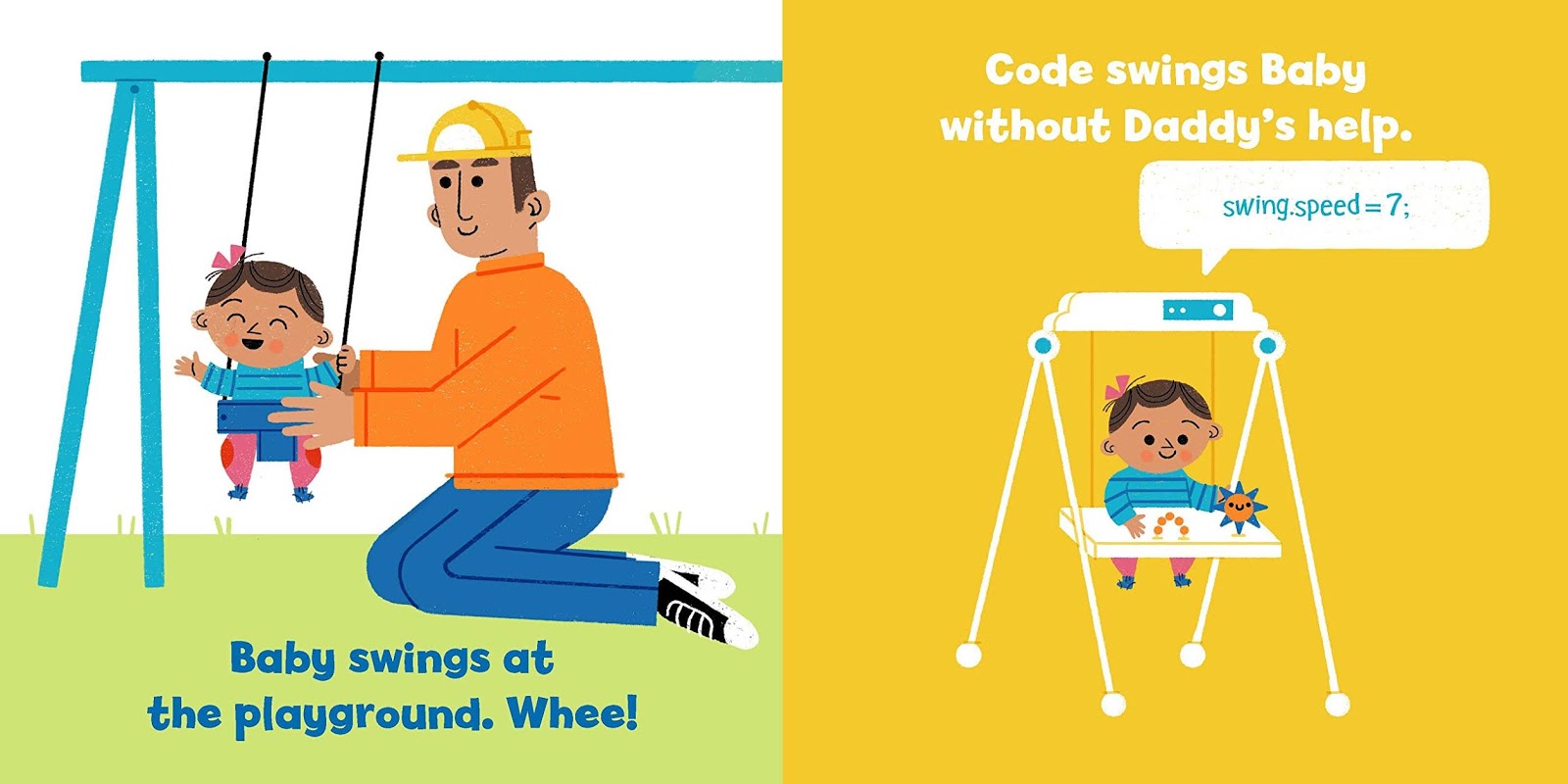 Swing code. Helping Swing. Baby girl Daddy's Home Sans. Help Daddy release.