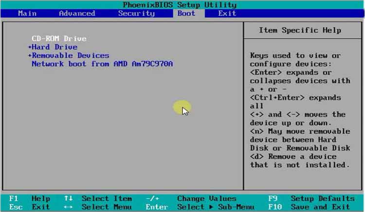 cara instal windows 7, setup menu ke CD