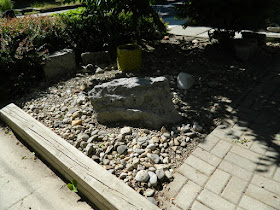 Leslieville front garden cleanup after weeding Paul Jung Gardening Services Toronto