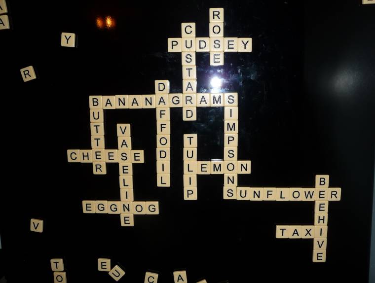 Bananagrams: Fun Challenge And All Thing's Yellow