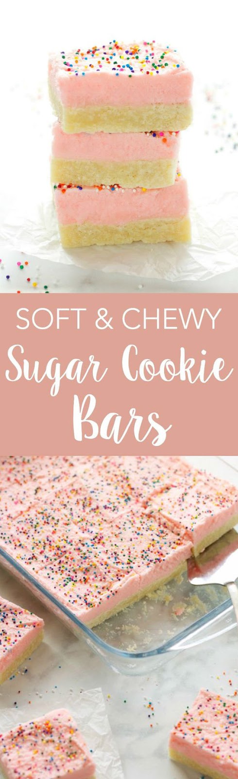 Soft and Chewy Sugar Cookie Bars Soft and Chewy Sugar Cookie Bars