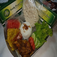Paket Nasi Kotak Menu Ayam Bakar
