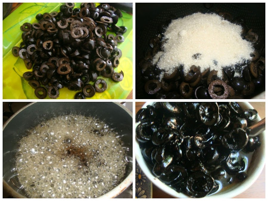 aceitunas caramelizadas