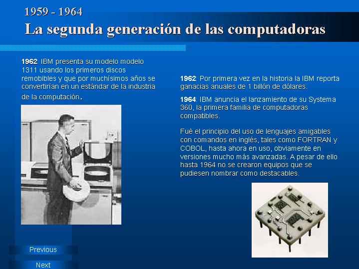GENERACIONES DE LAS COMPUTADORAS