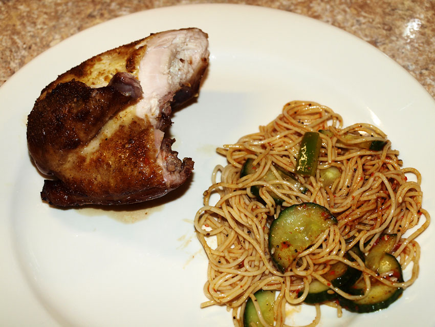 Pellet Smoker Cooking Chicken Halves Two Ways