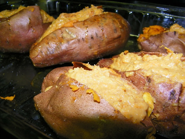 Chef Mommy: Twice Baked Sweet Potatoes