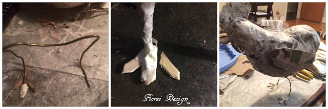 how-to-make-bird-feet-legs-wire-paper-mache-chicken-rooster