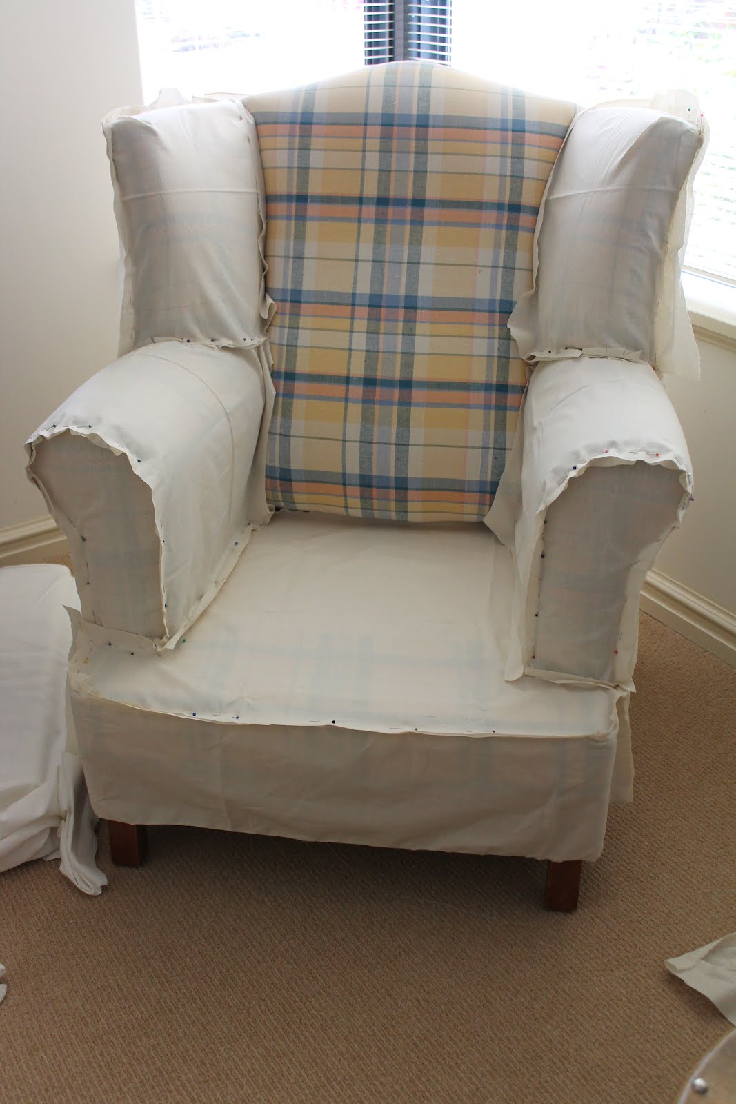 The cut cloth Reupholstery 101.. or how to make a slipcover for a