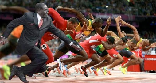 Mugabe trips during International Amateur Athletics Federation diamond league via geniushowto.blogspot.com #MugabeFalls memes