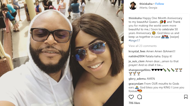 Kaha reveals how he met wife on Instagram and got married to her months later
