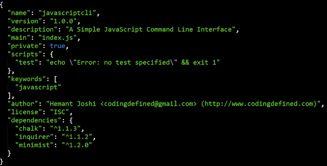 How to create Simple JavaScript CLI with Node.js - Coding Defined