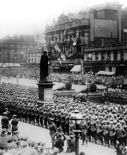 St George's Plateau, 1918