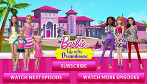 Barbie cartoon in dream house 2015