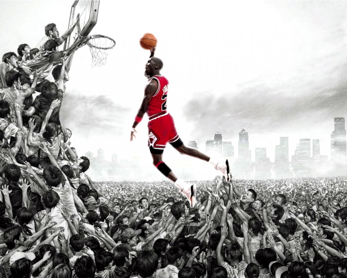 Michael Jordan Dunk Image Wallpapers