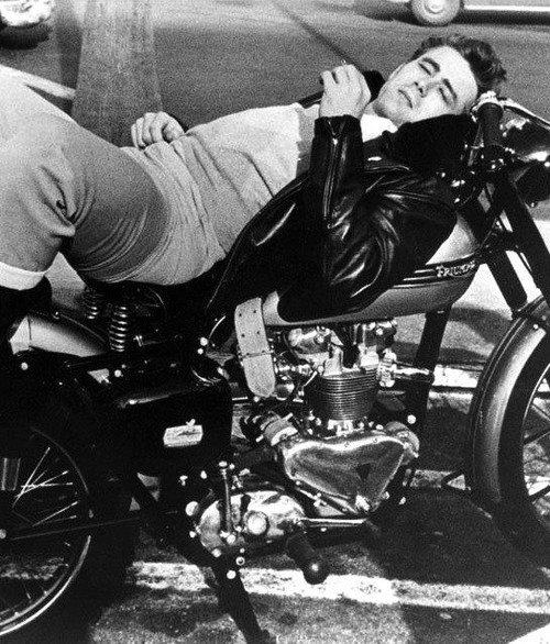 Motos Classic Club Salubinia James Dean y Steve Mcqueen, también eran