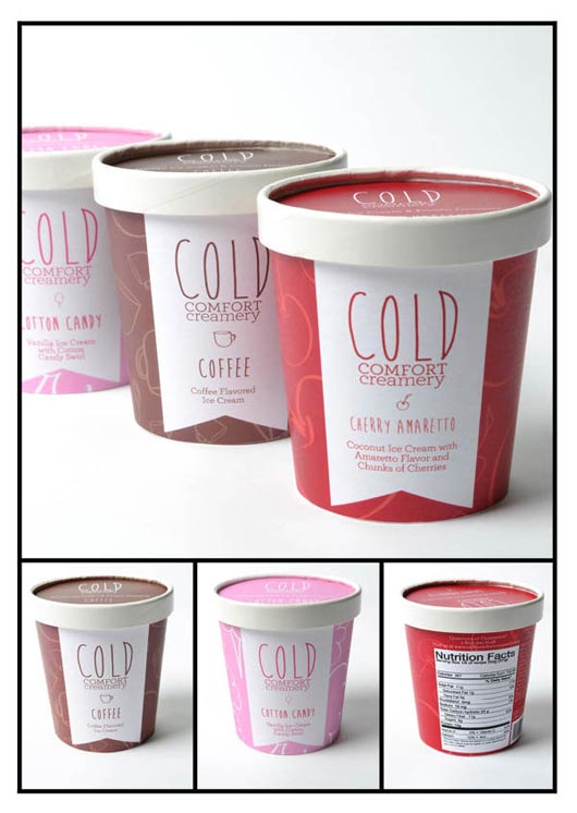 60 Deliciously Creative Ice Cream Packaging Designs - Jayce-o-Yesta