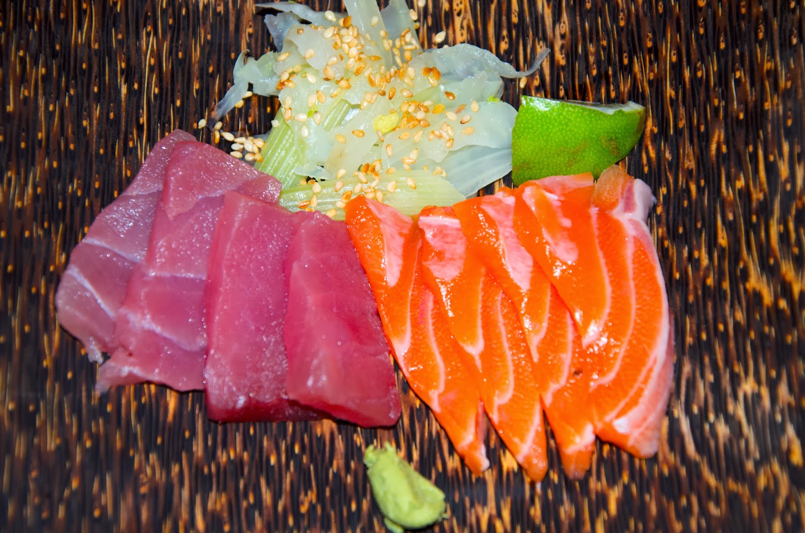 Lemo&amp;#39;s Universe: Sashimi vom Thunfisch und Lachs, Fenchelsalat