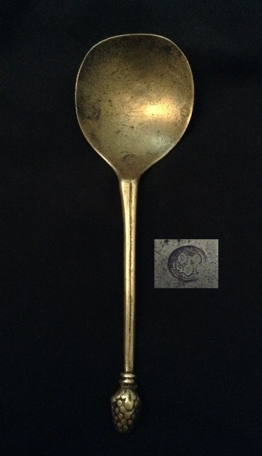 Metal Detecting World Antique English Spoon Found in Sweden