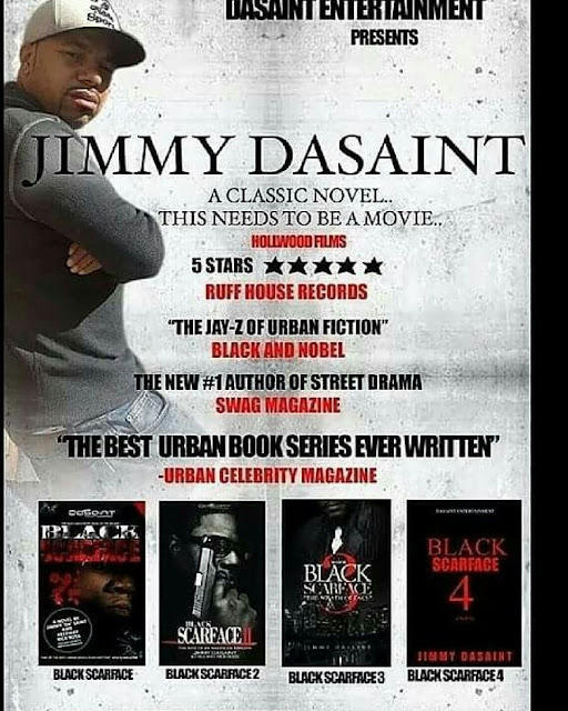 Black Scarface The #1 Selling Urban Book Series For Five Straight Years | @JimmyDaSaint1