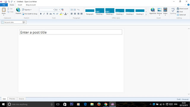 Windows Live Writer Berubah Menjadi Open Live Writer? Windows Live Writer Berubah Menjadi Open Live Writer?