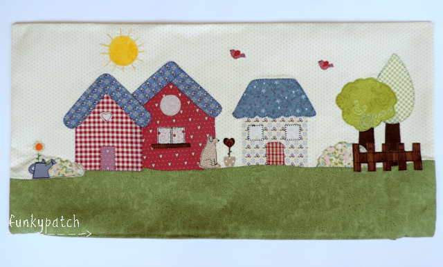 Funda de cojín "country style" hecha por funkypatch