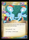 My Little Pony Exact Duplicate, My Little Clony High Magic CCG Card