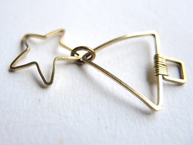 DIY kerstbellen/Christmas tree earrings