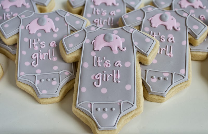 Jaclyn's Cookies Elephantthemed Baby Shower Favors and our New Etsy Shop!