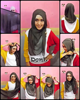 Tutorial Hijab Modern Photo Collections 2