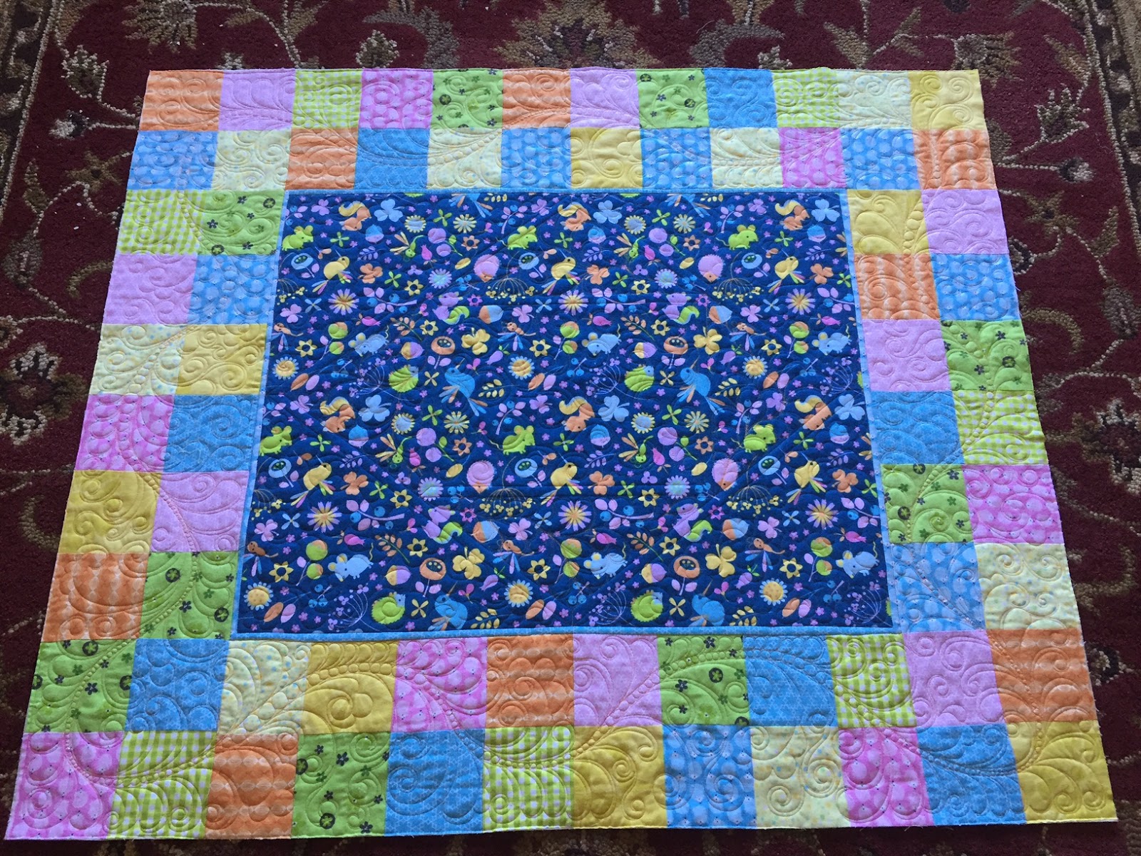 Carrie On The Prairie Peggy's Soft Baby Quilt