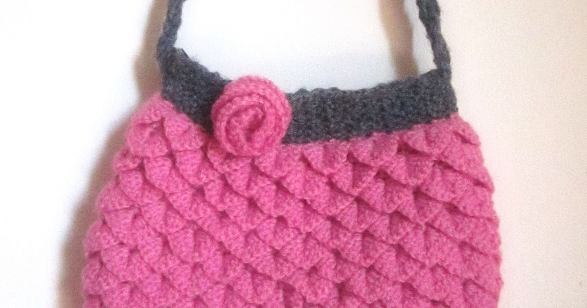 A little love everyday!: My crochet project : Mermaid tears purse