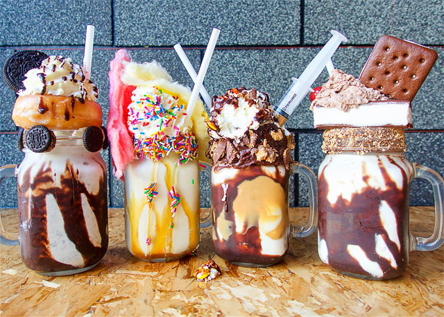Crazy Milkshakes - RE:GRUB Burger Bar - Calgary, AB Canada Crazy Milkshakes - RE:GRUB Burger Bar - Calgary, AB Canada