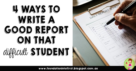 Writing reports for students