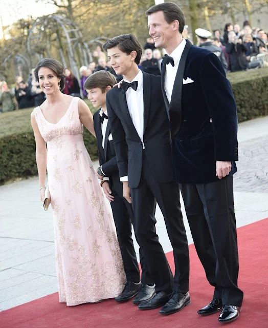 Danish Crown Prince Frederik, Crown Princess Mary, Prince Christian and Princess Isabella, Queen Margrethe of Denmark and Prince Henrik,  Aarhus Mayor Jacob Bundsgaard, 