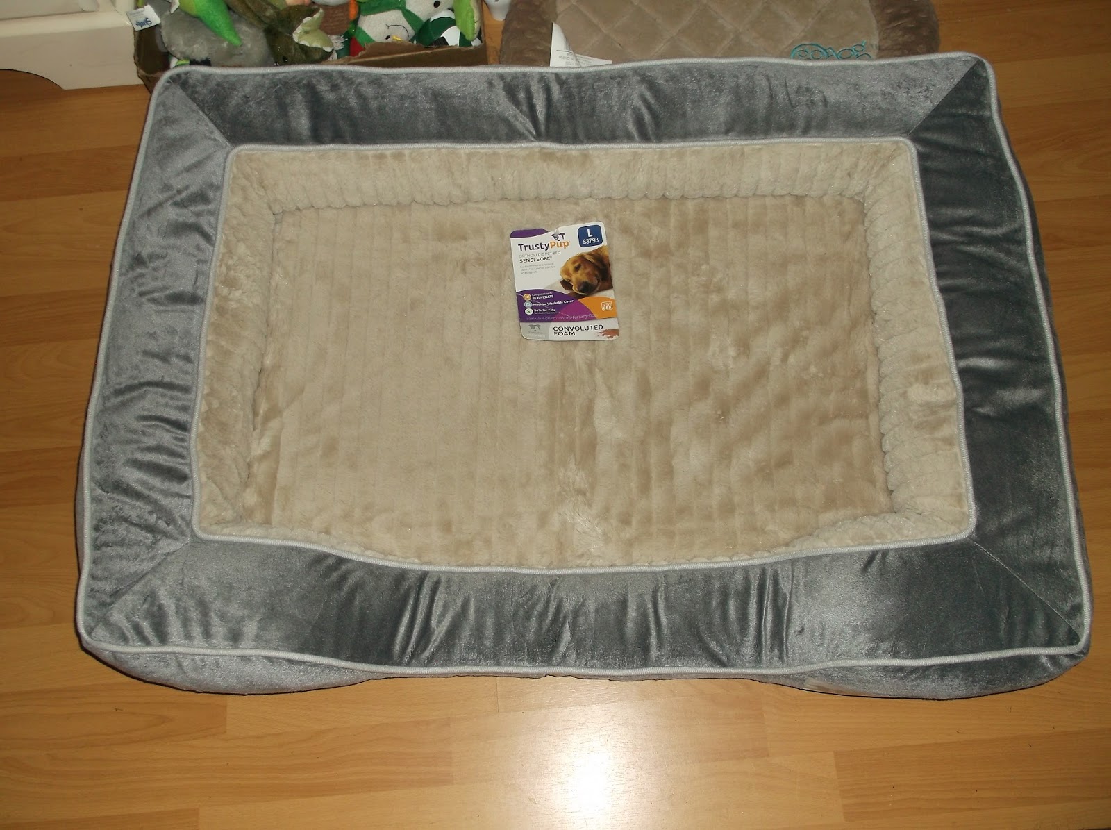 trustypup orthopedic dog bed