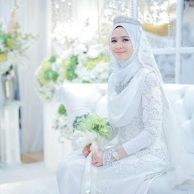 20 Gaun Pengantin Muslimah Model Baru Paling Diminati 