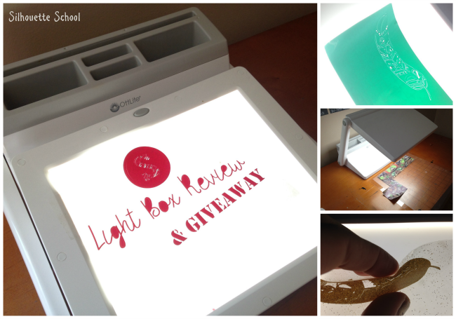 Using an OttLite Light Box for Weeding Vinyl (Silhouette School Review and  Giveaway) - Silhouette School