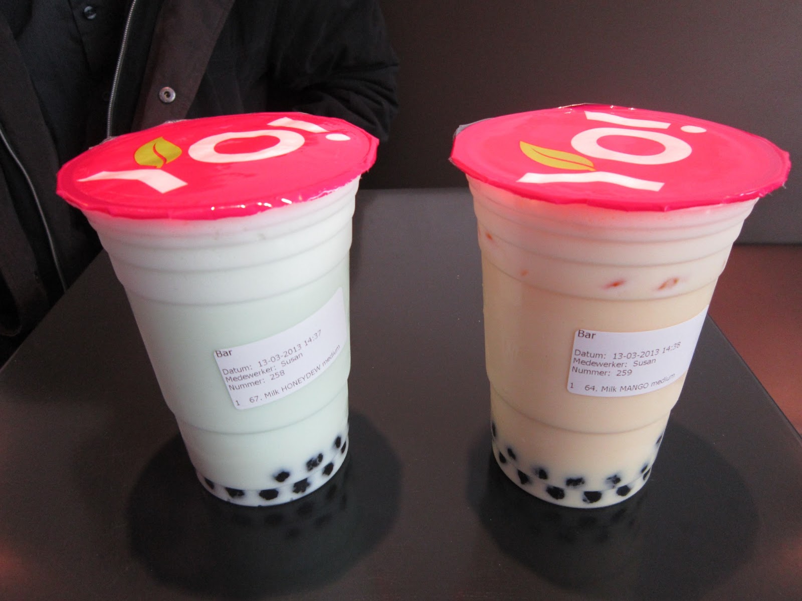 Munching Rotterdam YoYo! Fresh Tea Bar