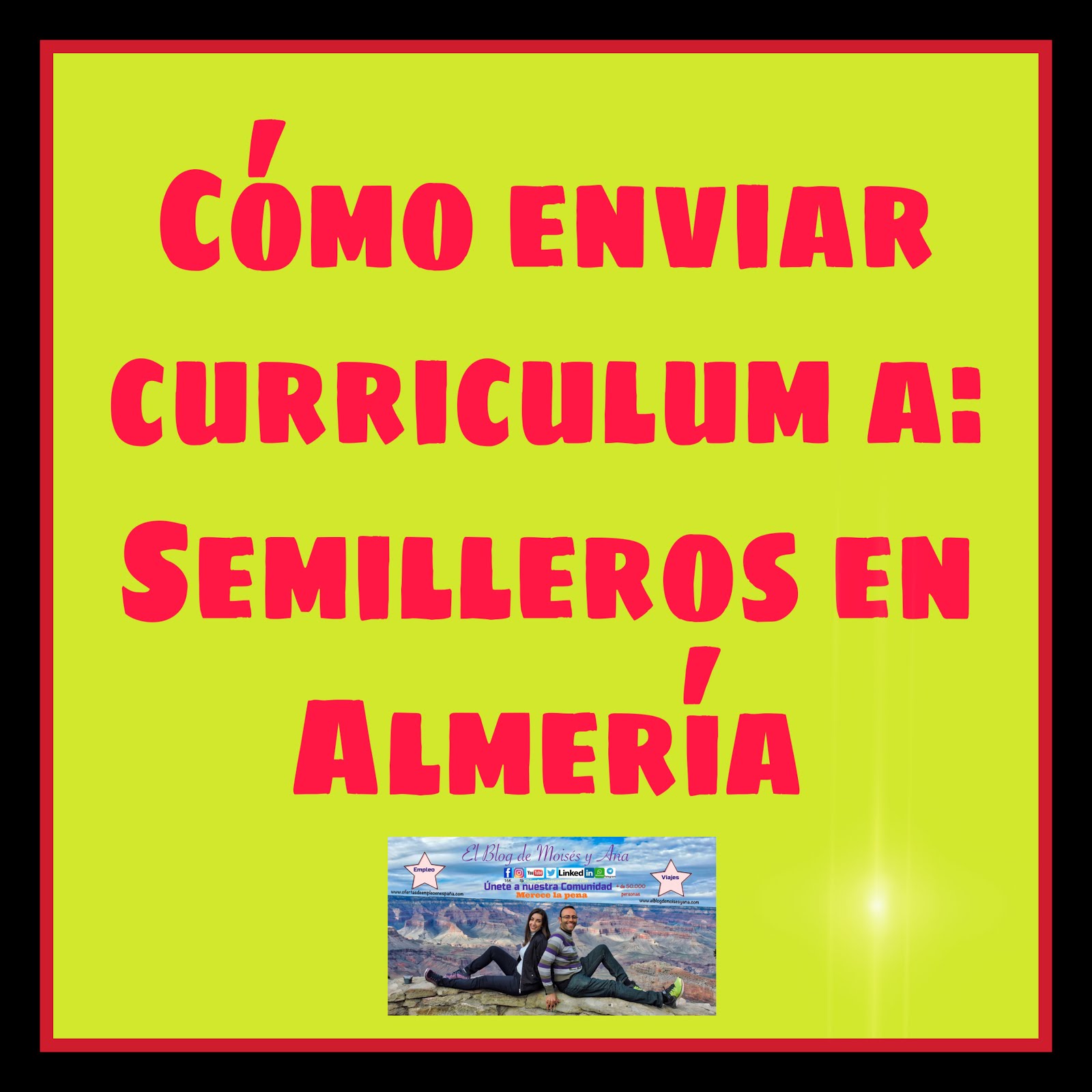 Listado de Semilleros - provincia de Almería