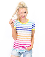 Simple Women's Striped Shirt (Minimalist Wardrobe List: A 36 Piece Wardrobe)