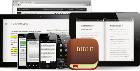 Consigue la Biblia gratis en tu teléfono, tablet y ordenador.
